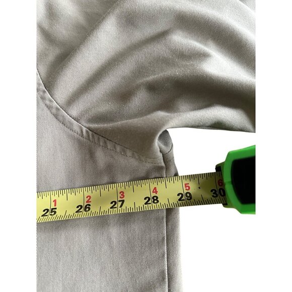 Carhartt Mens Relaxed Fit 3XL Tall Short Sleeve Midweight Work Shirt Tan - Picture 7 of 10